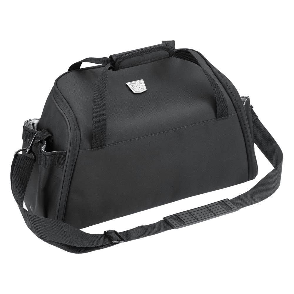 Kuryakyn 5137 Momentum Gunslinger Saddlebag Range Bag: Internal Storage with Padded Gun Pockets and Elastic Magazine Sleeves, Black