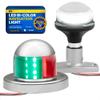 Five Oceans LED Anchor and Bi-Color Navigation Light Kit, 12V, USCG Rules 2NM, for Pontoon, Fishing Boats, Bass Boats - FO4512-C1 view 1