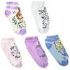 Disney Girls Frozen 5 Pack Shorty Socks view 2