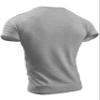 Mens Workout Shirts - Hustle to Gain More Muscle Funny Weightlifting Gym Mens Shirts Tank (XX-Large, 017. Hustle to Gain More Muscle Workout T-Shirt Grey) view 2