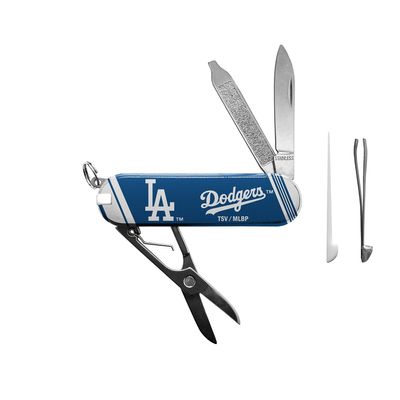 The Sports Vault Sports Vault SMMLB1401 Los Angeles Dodgers Essential Pocket Multi-Tool,Team Color,One Size