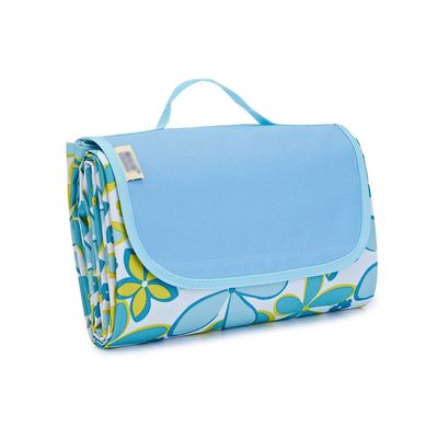 Beach mat/moisture-proof mat Picnic mat is waterproof, foldable, easy to carry, wipeable Contains 9 kinds of plant styles, two sizes 150or200cm (59or79)