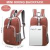 G4Free Mini 10L Hiking Daypack Small Hiking Backpack Cycling Compact Shoulder Backpack Outdoor for Men Women view 2