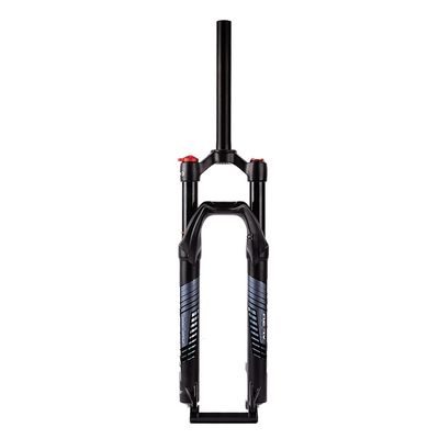 Jejy Disk Brakes Black 27.5/29inch MTB Bicycle Air Suspension Fork, Ultralight Front Forks Magnesium Alloy Manual Lockout (Shoulder Control) Mountain Bike Accessories (Color : Black, Size : 29)