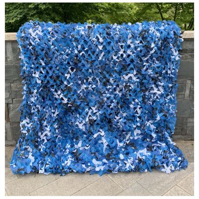 Camouflage Netting, Military Hunting Shooting Camo Nets, Sunblock Shading Netting, Used for Camping, Photography, Party Decoration, Blue Camouflage Nets,8x10m(26.2 * 32.8ft)
