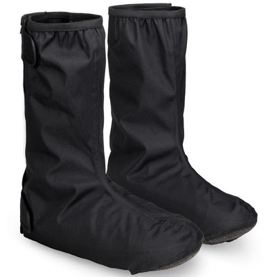 GripGrab Dryfoot 2nd Edition Bicycle Rain Overshoes Waterproof Shoe Covers for Everyday Cycling Shoes Long Bike Gaiters