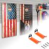 AHOWPD Cornhole Boards Hanger, 2 PCS Hooks Hanging Cornhole Boards, Cornhole Accessories Wall Mount, Cornhole Board Games Holder Storage view 1