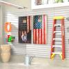AHOWPD Cornhole Boards Hanger, 2 PCS Hooks Hanging Cornhole Boards, Cornhole Accessories Wall Mount, Cornhole Board Games Holder Storage view 2