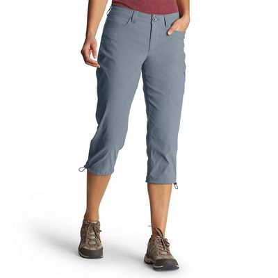 Eddie Bauer Women's Rainier Capris, Graphite Rainier, 8