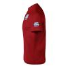 Pranboo Custom Polo Shirt for Men, School Shirt, Golf Shirt, for Business, Casual Wear, and Sports Teams Embroidered LogoS Red view 3