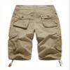 FOURSTEEDS Women's Casual Twill Cotton Fitted Multi-Pockets Camouflage Bermuda Cargo Shorts Khaki US 2 view 2