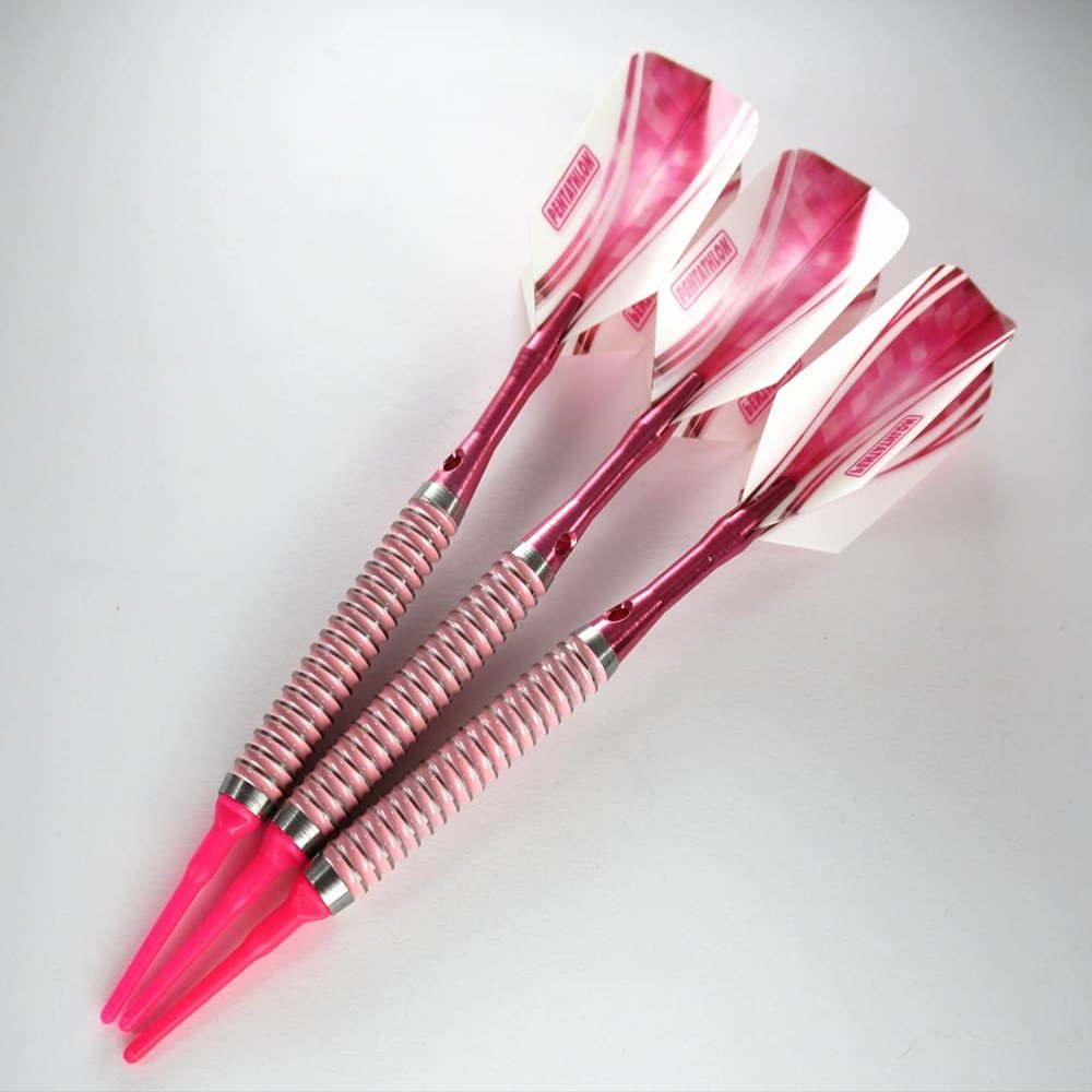 US Darts - Pink Passion Professional 18g Soft Tip Darts 85% Tungsten - Style 1