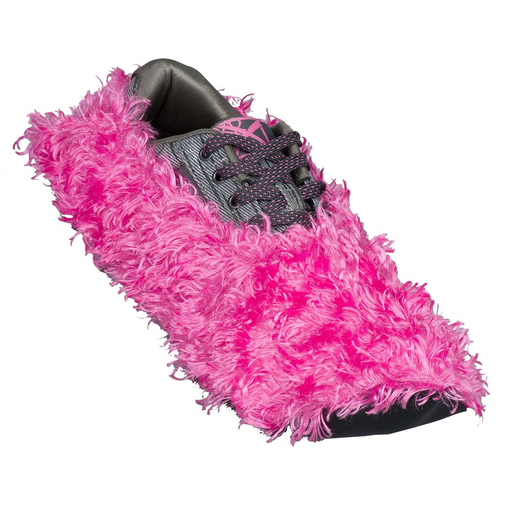 KR Strikeforce Bowling Shoe Cover Fuzzy Pink