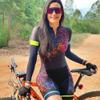 Women's Jumpsuit Mountain Bike Cycling Clothing Sweatshirt Triathlon suit CYTSH (Color : 5, Size : Large 20mm) view 1