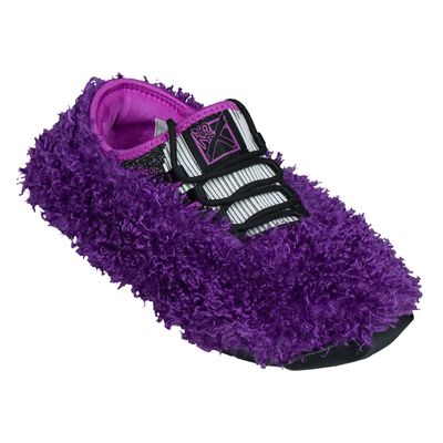 KR Strikeforce Bowling Shoe Cover Fuzzy Purple