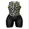 Sparx Women Triathlon Suit Tri Short Racing Cycling Swim Run (Small, Gray Leopard) view 2