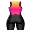 Sparx Women Triathlon Suit Tri Short Racing Cycling Swim Run (2XL, Yellow Zigs) view 4