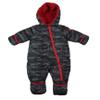 Snozu infant fleece lined quilted snowsuit (Charcoal Spalsh, 3-6 Month) view 1