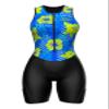 Sparx Women Triathlon Suit Tri Short Racing Cycling Swim Run (XL, Neon Hisbiscus) view 2