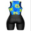 Sparx Women Triathlon Suit Tri Short Racing Cycling Swim Run (XL, Neon Hisbiscus) view 4