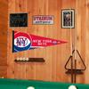 Brooklyn Nets Throwback Retro Vintage Pennant Flag view 2