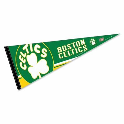 Boston Celtics Throwback Retro Vintage Pennant Flag