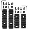 Gotical Combo of 2 | 5 Slots Aluminum Keymod Rails and 7 Slots Aluminum keymod Rails Section for Keymod Five Slots and Seven Keymod Rail Picatinnii Rail Section view 1