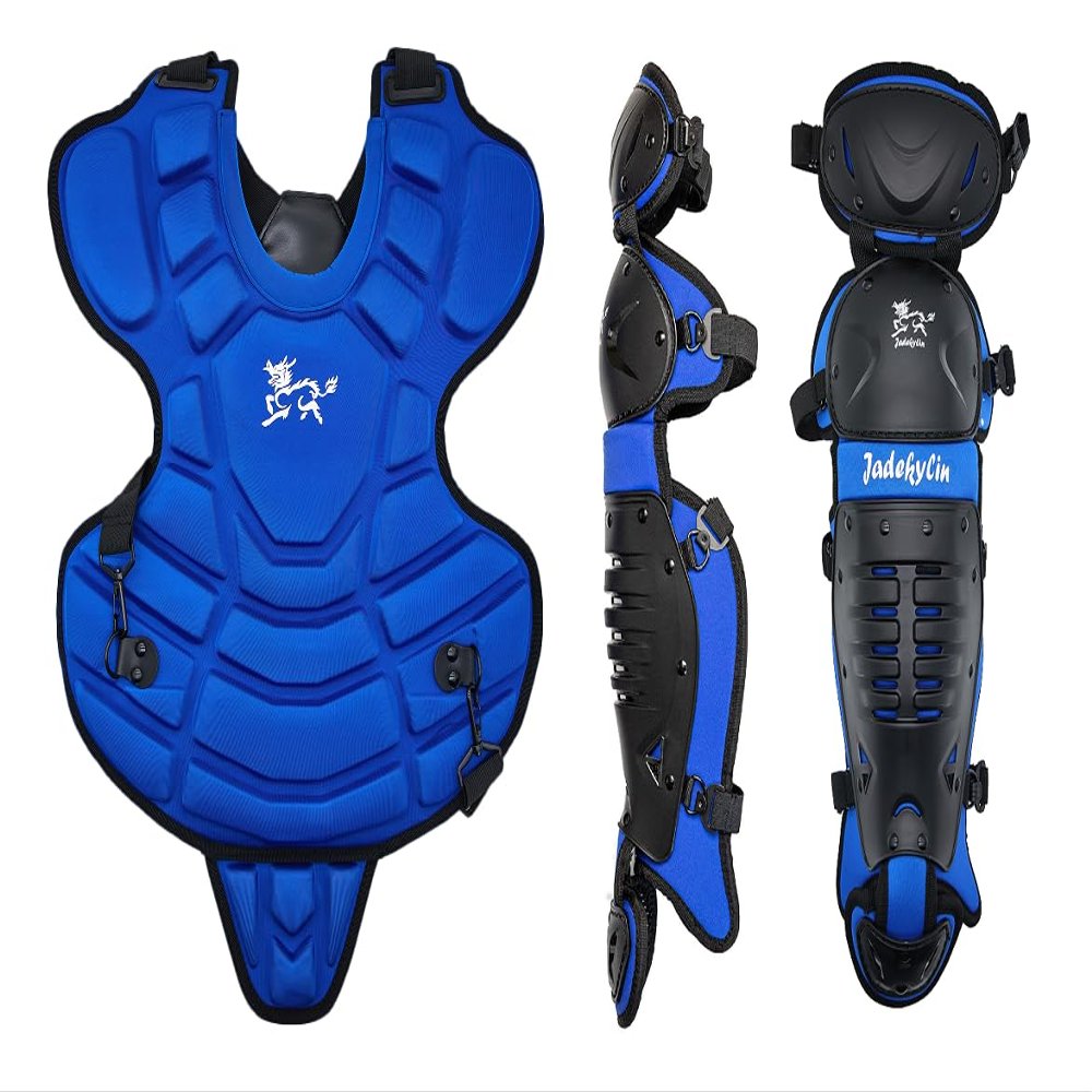 Jadekylin 14" Baseball Catcher Gear Youth Age 9 to 12 (Royal Blue)
