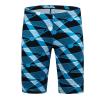 Xioker Boys Swim Jammers Kids Jammer for Swimming,Youth Boy Compression Swimming Jammer Trunks Boy Swim Shorts UPF50+(Blue Printed XS) view 3