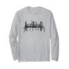 Antique Farm Equipment Hay Tedder Graphic Farmer Long Sleeve T-Shirt view 1