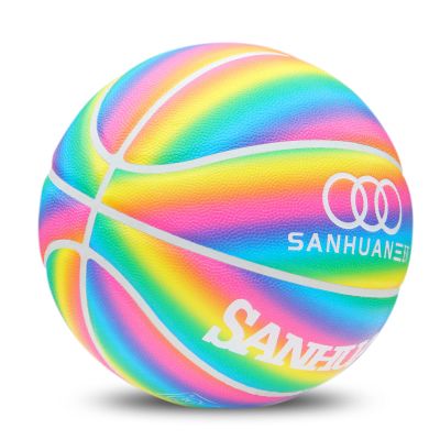 admecoo Men/Women's Basketball - Size 6/7 College Basketball 28.5" with Pump for Indoor/Outdoor Play - Official Size for Women, Girls, Boys and Youth