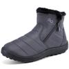 HARENCE Snow Boots for Women Winter Boot with Comfortable Warm Fur Lined Ankle Booties Outdoor Slip On Waterproof Short Boots view 1