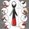 Fly Fishing Tools Kit and Accessories 9 in 1 Combo, Fishing Landing Net,,Fishing Quick Nail Knot Tying Tool, Hook Remover Forceps Stainless Steel Salmon and trout Fishing Gear Tool Assortment view 2