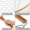 Fly Fishing Tools Kit and Accessories 9 in 1 Combo, Fishing Landing Net,,Fishing Quick Nail Knot Tying Tool, Hook Remover Forceps Stainless Steel Salmon and trout Fishing Gear Tool Assortment view 3