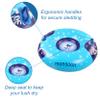 monsoon [Glider] Luxury Snow Tube for Sledding Heavy Duty Sleds with Handles for Adults - Blue view 3