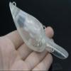 10pcs Unpainted Fishing Lures 9.8cm 15.19g Crankbait FishingTopwater Freshwater Topwater Artifical Minnow Bait Blanks Fishing Plugs Spoons LQN10# view 1