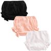 3PC Shorts Set Newborn Baby Girls Boys PP Pants Cotton Linen Blend Cute Floral Bloomers Triangle Shorts view 1