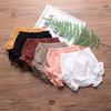 3PC Shorts Set Newborn Baby Girls Boys PP Pants Cotton Linen Blend Cute Floral Bloomers Triangle Shorts view 3
