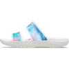 Crocs Unisex-Adult Classic Tie Dye Two-Strap Sandals, Solar Rainbow, 14 Men/16 Women view 2