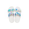 Crocs Unisex-Adult Classic Tie Dye Two-Strap Sandals, Solar Rainbow, 14 Men/16 Women view 3
