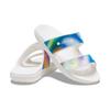 Crocs Unisex-Adult Classic Tie Dye Two-Strap Sandals, Solar Rainbow, 14 Men/16 Women view 4