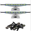 Venture Trucks Vincent Touzery V-Lights Polished Skateboard Trucks - 5.25" Hanger 8.0" Axle with 1" Raven Black Hardware - Bundle of 2 items view 1