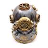 Brass Diving Divers Helmet US Navy Mark V Black Finish Perfect Nautical Gift view 1