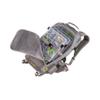 Allen Company Blue Mesa Fishing Pack, 12" L x 6" W x 20" H, 23.25 liters, Gray/Lime view 3