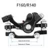Auto-plaza Mechanical Disc Brake MTB Bike Cycling Bicycle Caliper Black (Front 160mm) view 4