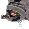 Allen Company Boulder Creek Fly Fishing Chest Pack, Fits up to 6 Tackle/Fly Boxes, Gray/Lime view 3