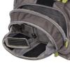 Allen Company Boulder Creek Fly Fishing Chest Pack, Fits up to 6 Tackle/Fly Boxes, Gray/Lime view 4