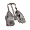 Allen Company Ultra-Light Gallatin Strap Fly Fishing Vest, Fits up to 4 Tackle/Fly Boxes, 14 Accessory Pockets, Gray/Lime view 3