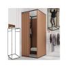 YXYECEIPENO Private Shower Changing Room Mobile Toilet Movable and Easy to Disassemble Privacy Tent Locker Room Toilet Camping Bike Beach Used for Outdoor Sports to Protect Privacy view 1