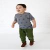 CODE FIVE Toddler Five Star Soft Cotton Crew Neck Tee 3029, Red Star, 4 view 3